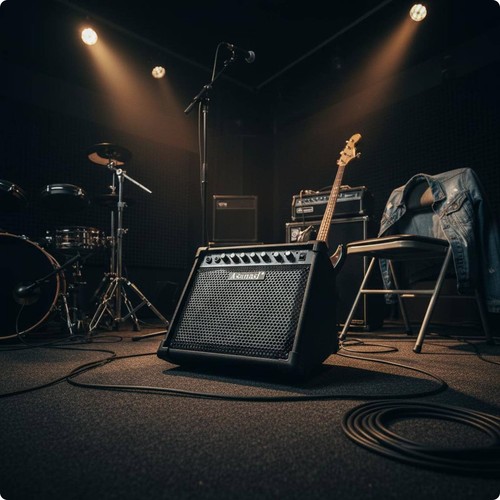 Electronic drum amplifier - drum,