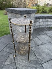 1950s  Brass 3 Tier Plant