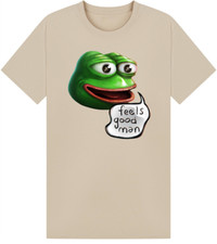 Frog T-Shirt Feels Good Man