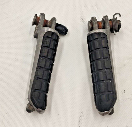 Pair footrest pedals - pedals,