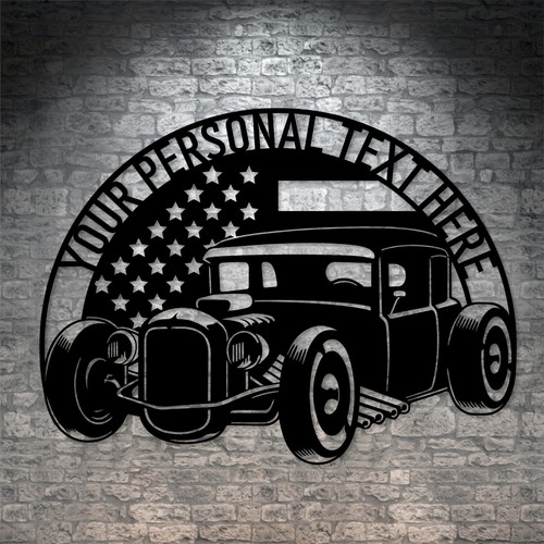 Personalized american hot rod - personalized,
