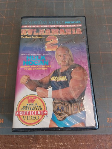 Hulkamania wwf wrestling vhs - wwf,