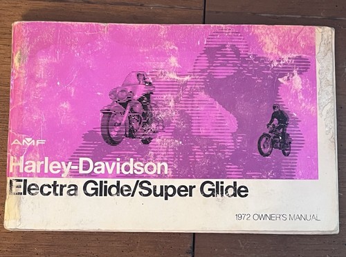 Vtg 1972 harley davidson - 1972,