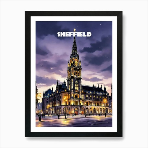 Sheffield retro vintage travel - sheffield,