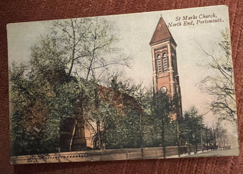 Antique postcard north end - antique,