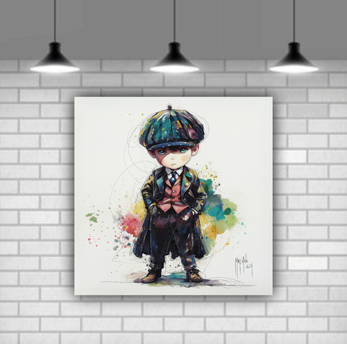 Tommy shelby canvas - tommy, wall