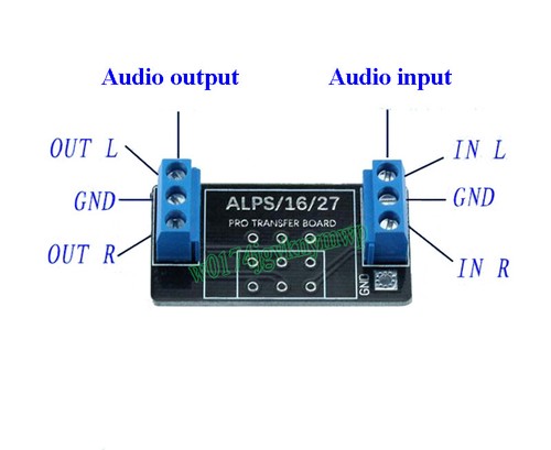 Potentiometer transfer adapter - transfer,
