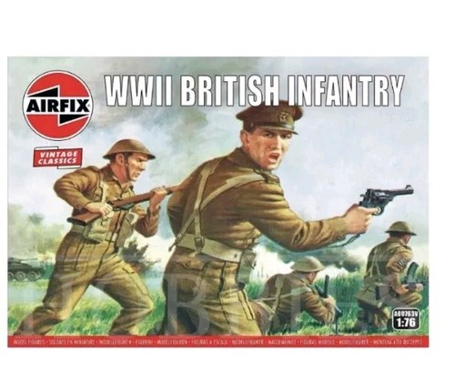 Airfix1 ww2 figures - 1:76,