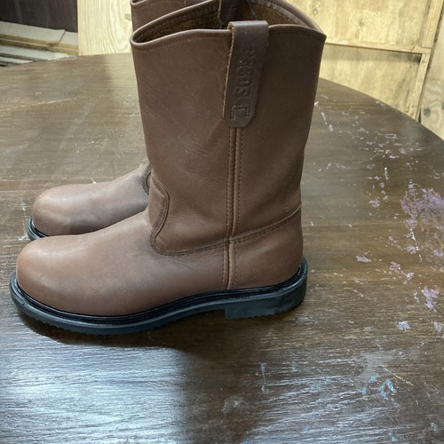 Red wing pecos boots - red, supersole