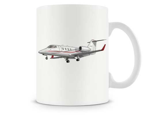 Learjet ceramic coffee - coffee, mug