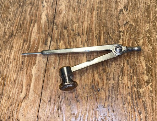Vintage helix drawing - vintage, compass