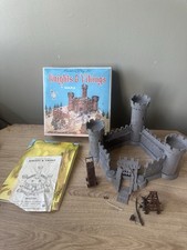 Vintage Marx Knights & Vikings Miniature Play Set 1960s Boxed (Incomplete)