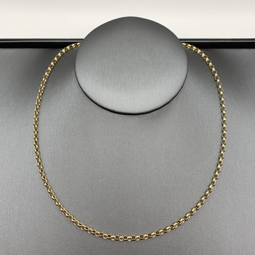 Gold belcher link - ct, chain