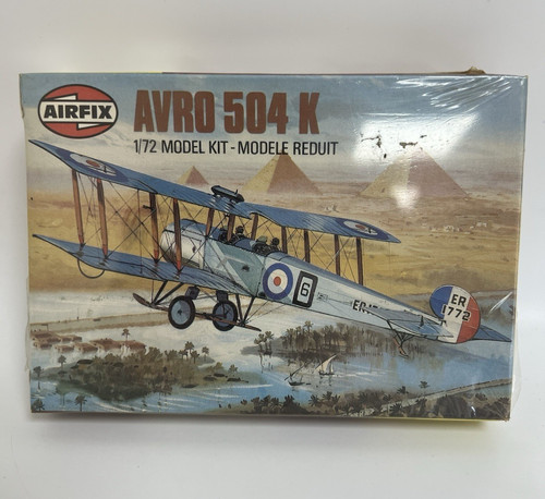 Vintage airfix avro 504 - vintage, k