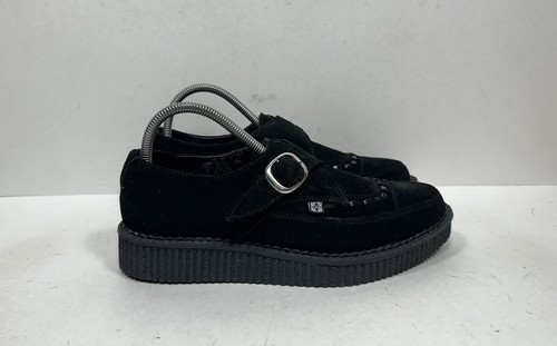 Suede pointed buckle - suede,
