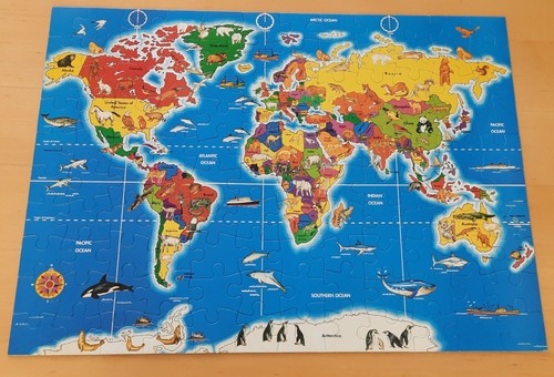 World map 120 - world, large