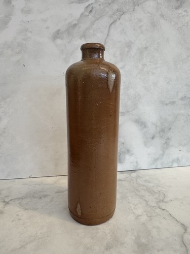 Vintage stoneware bottle - stoneware,