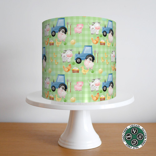 Tractor farm cake - tractor,