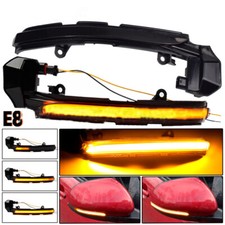 Pair rearview side mirror - side, turn