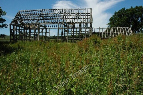 Photo 6x4 timber frame barn - photo,
