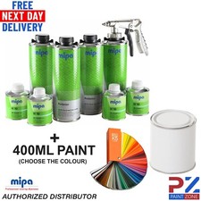 Mipa Protector Tough Coating Tintable Truck Bed Liner Kit 4L + 400ml Paint