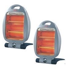 2 X Halogen Electric Heater