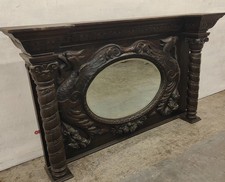 Victorian Antique Large Carved