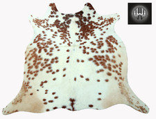 Exotic Cow Hide Rug Cow Skin Hairon Leather (100% Natural Cowhide Leather Rug)