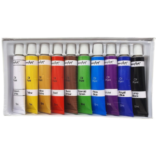 Oil paints set - paints, artist