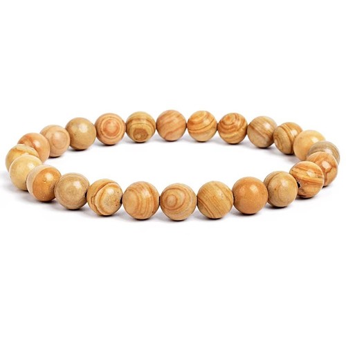Natural stone beads bracelet - stone,