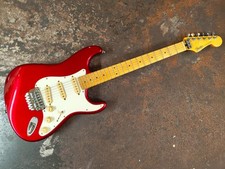 1985 Fender Candy Apple Red Contemporary MIJ Japan Strat Stratocaster - FREEPOST