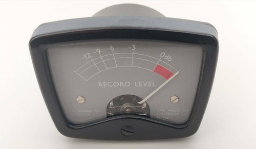Moving coil meter 1ma - moving,