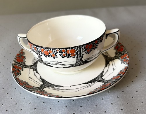 Crown ducal orange - orange, angled