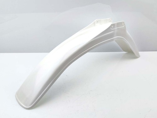 Mudguard white plastic front