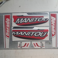 MANITOU DORADO DECAL SET