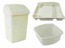 Plastic 50l swing top bin - 50l,