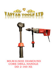 Milwaukee diamond core drill