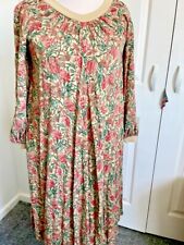 Vintage 70s Dress Size 10 floral Cottage boho retro festival 80s hippie granny