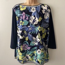 BETTY BARCLAY Top Size XL Navy