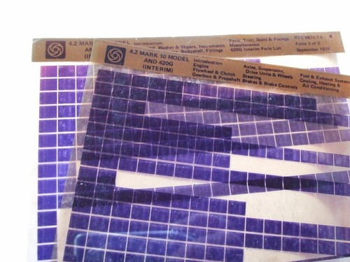 Jaguar mk10 microfiche - jaguar,