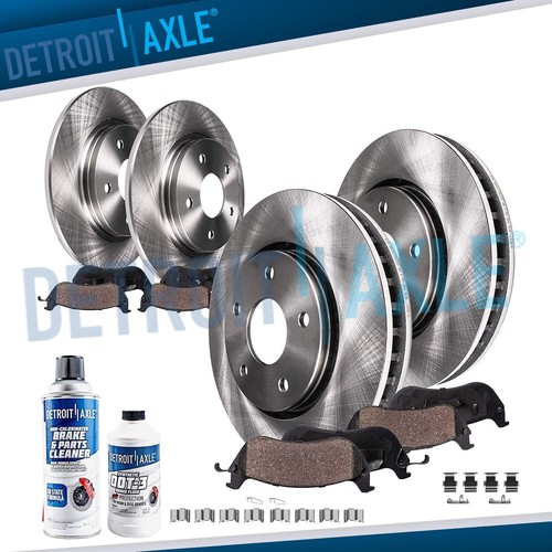 Front rear brake rotors - rear,