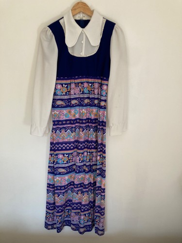1970s vintage mock - 1970s, maxi