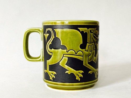 Hornsea pottery mug green - hornsea,