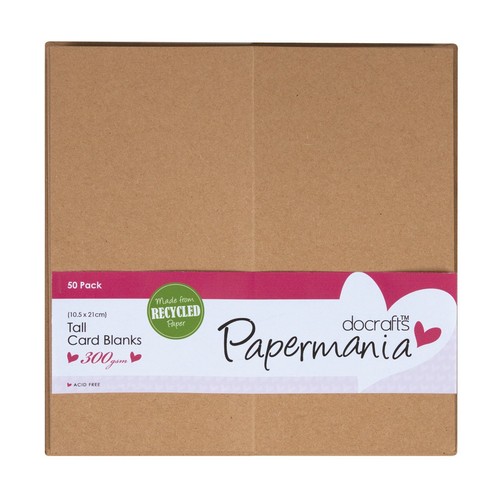 Recycled kraft tall blank - recycled,