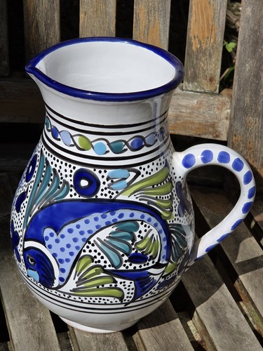 Large hand painted tunisian - large,