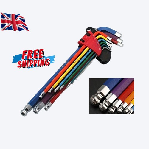 Allen key set color coded - allen,