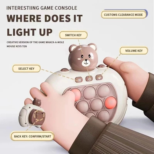 Quick push light pop - quick, it