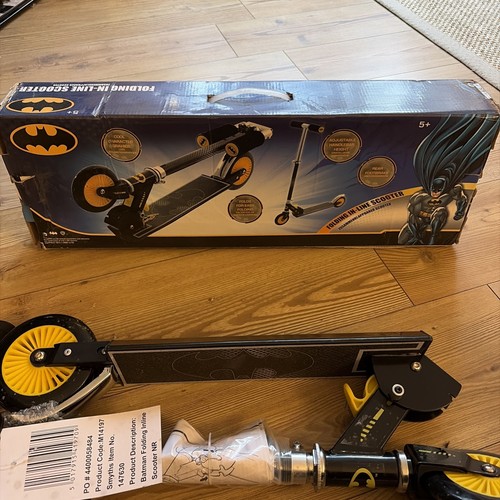 Batman folding line scooter - folding, in-line