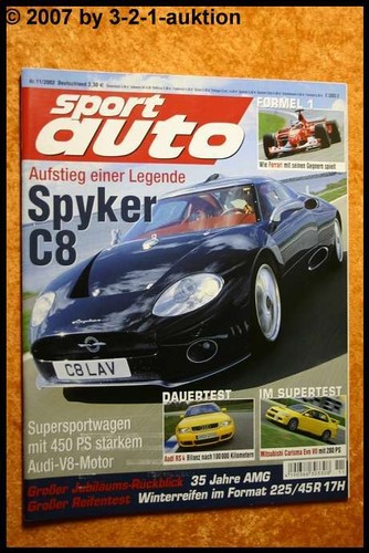 Sport auto spyker - sport,