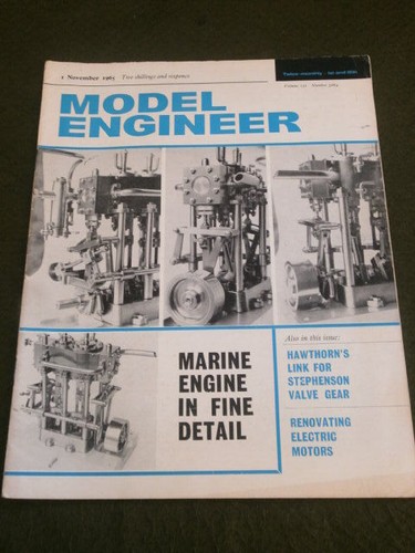 Model engineer marine engine - model,